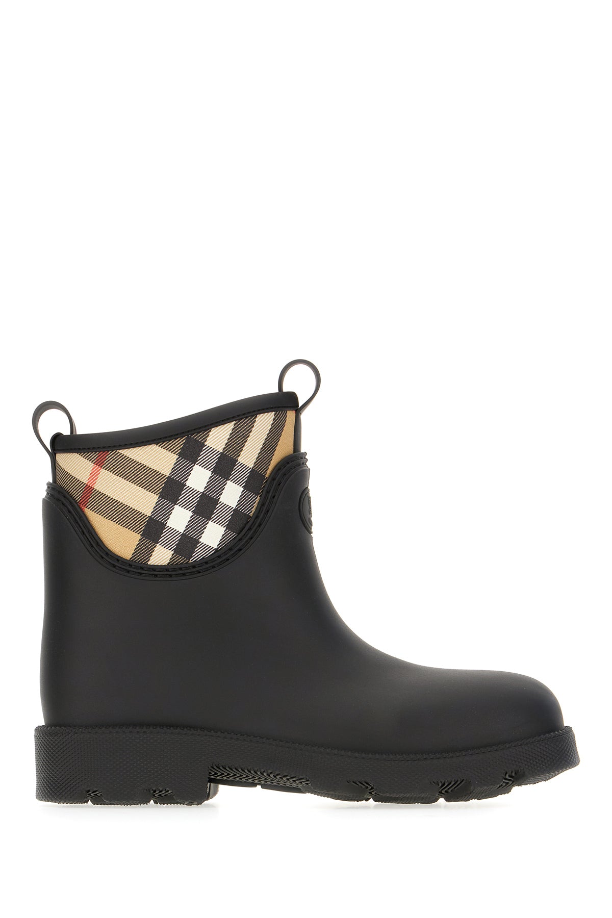 Burberry Stivaletti in gomma nera