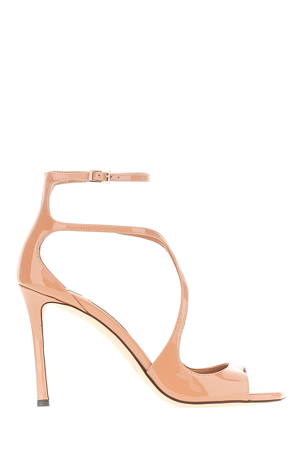 Jimmy Choo Sandali Azia in pelle biscotto