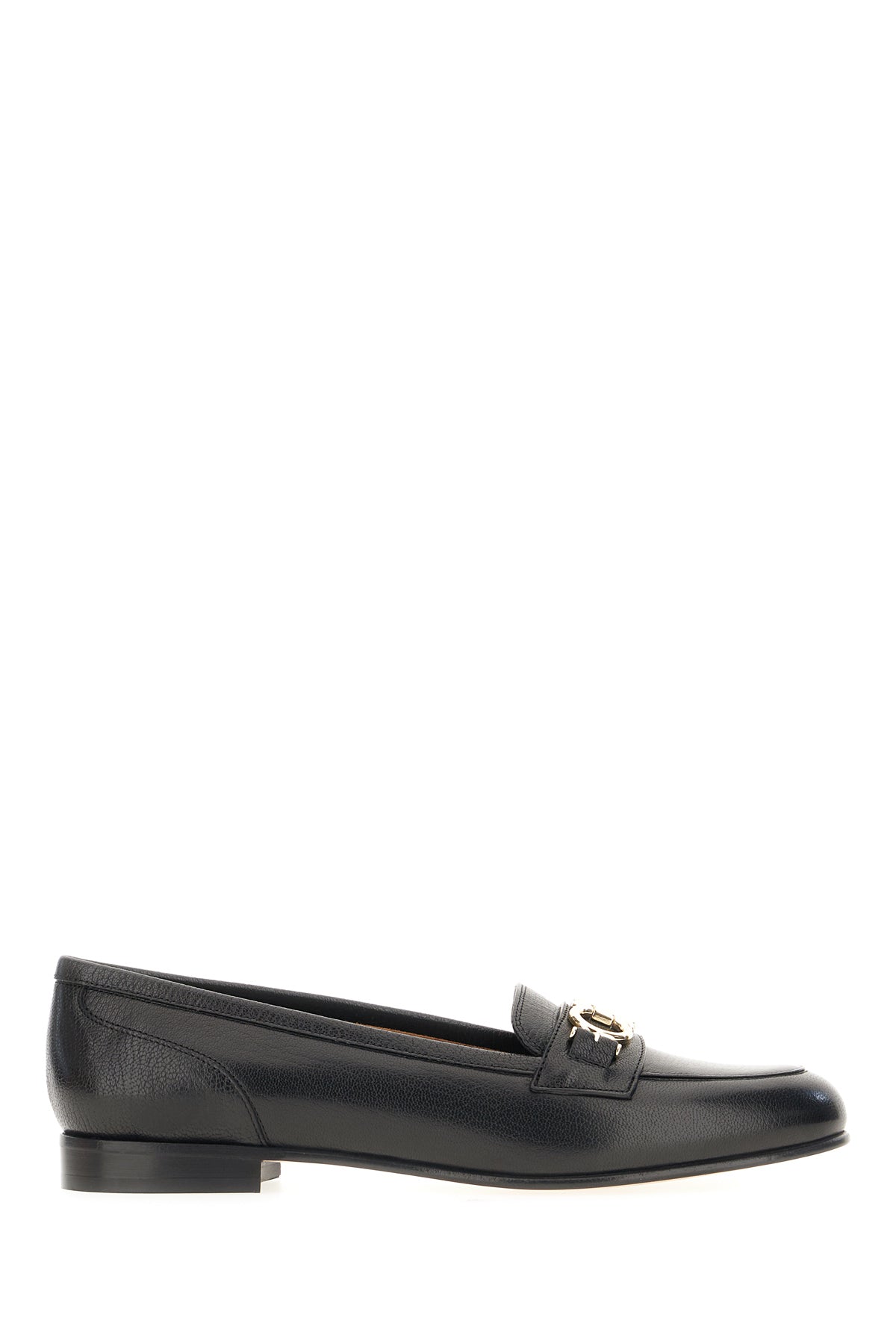 Ferragamo Mocassini Bax in pelle nera