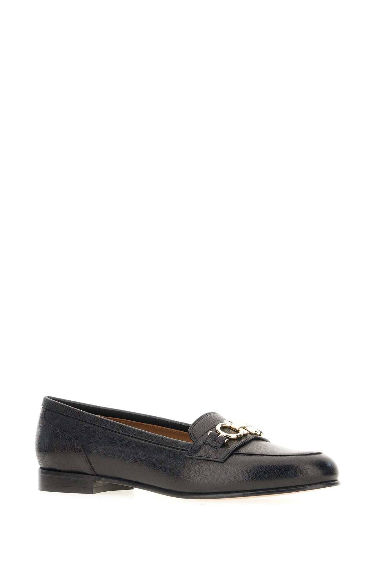 Ferragamo Mocassini Bax in pelle nera, view 2