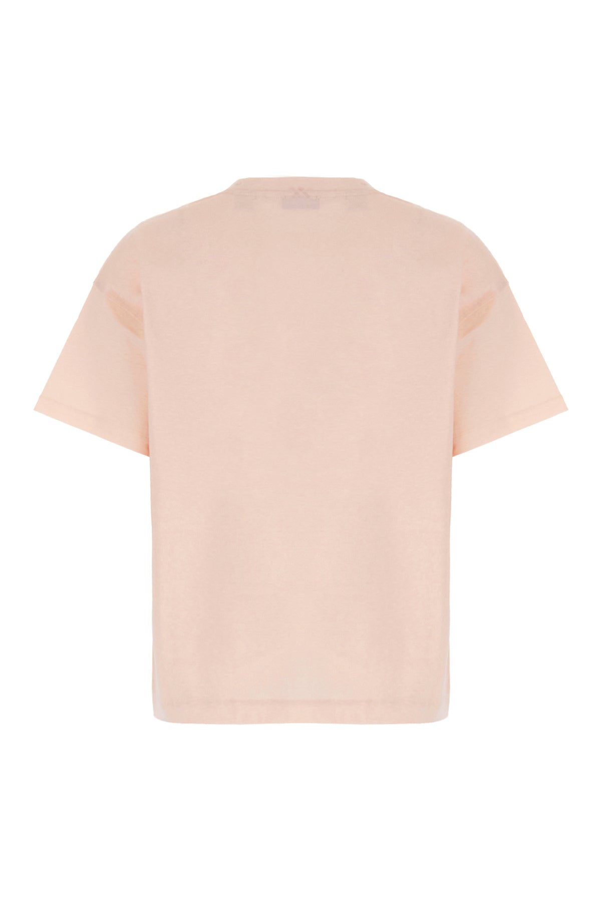 Burberry T-shirt in cotone rosa, view 2