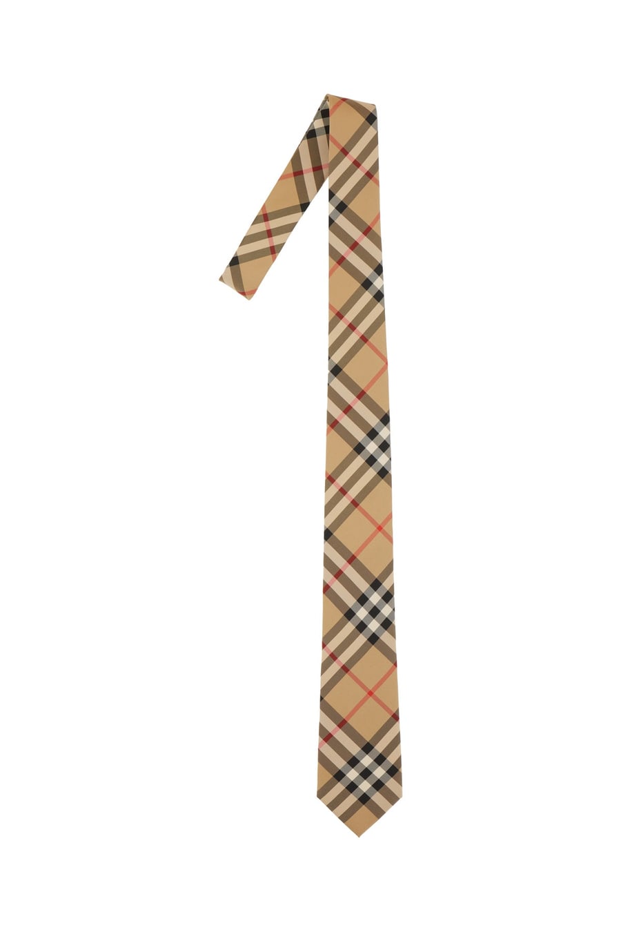 Burberry Cravatta in seta ricamata, view 2