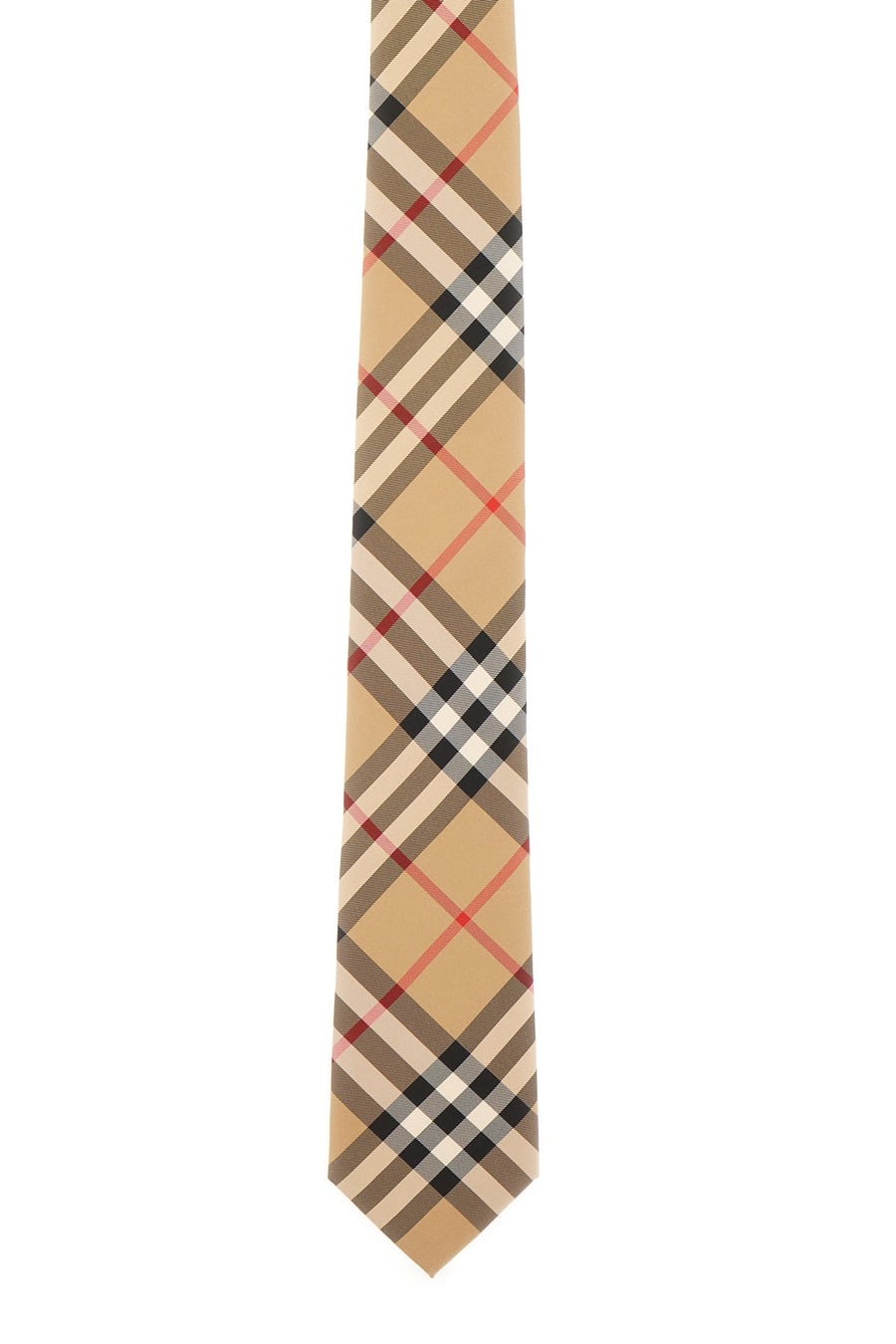 Burberry Cravatta in seta ricamata, view 3