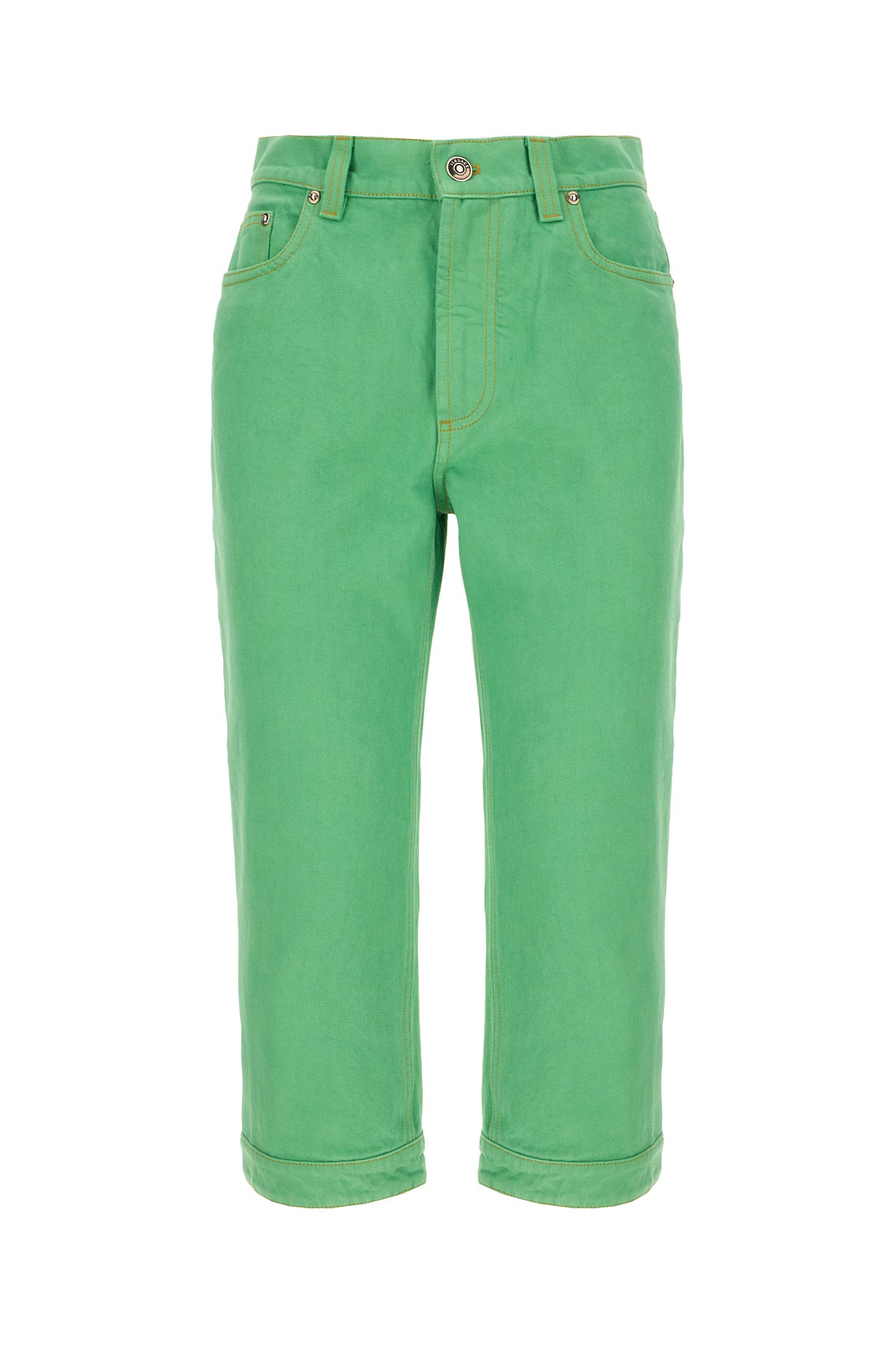 Versace Jeans capri in denim verde