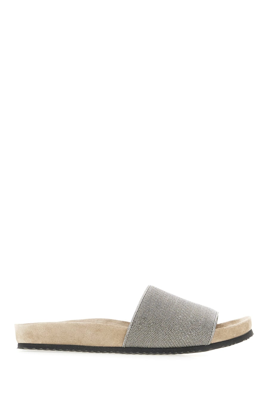 Brunello Cucinelli Slippers in pelle decorata