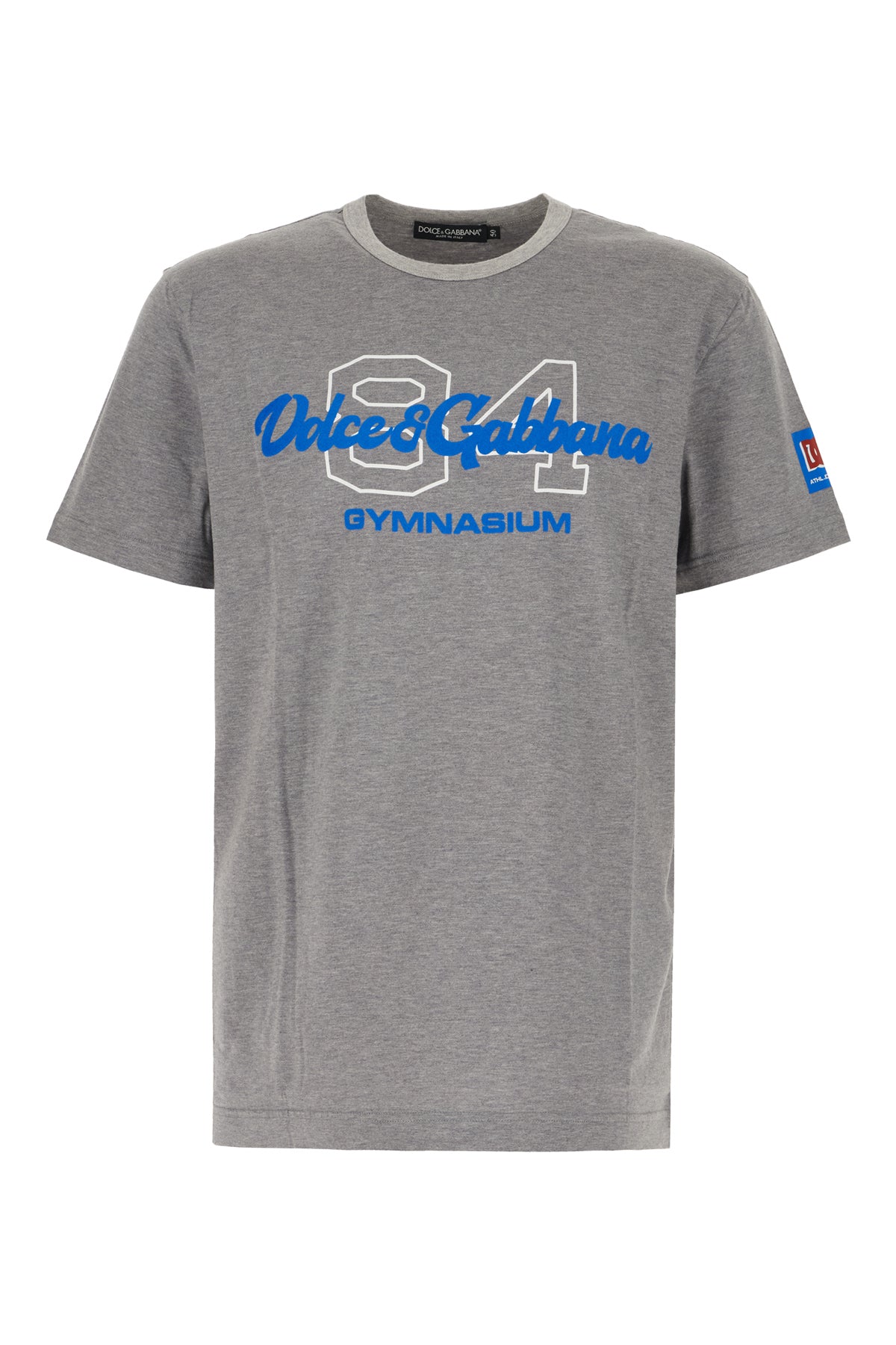 Dolce & Gabbana T-shirt in cotone grigio melangé