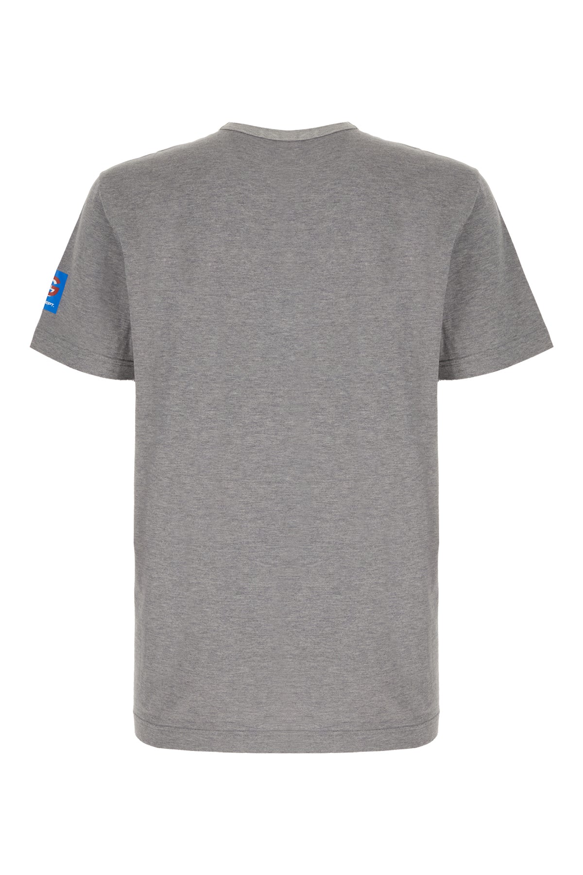 Dolce & Gabbana T-shirt in cotone grigio melangé, view 2