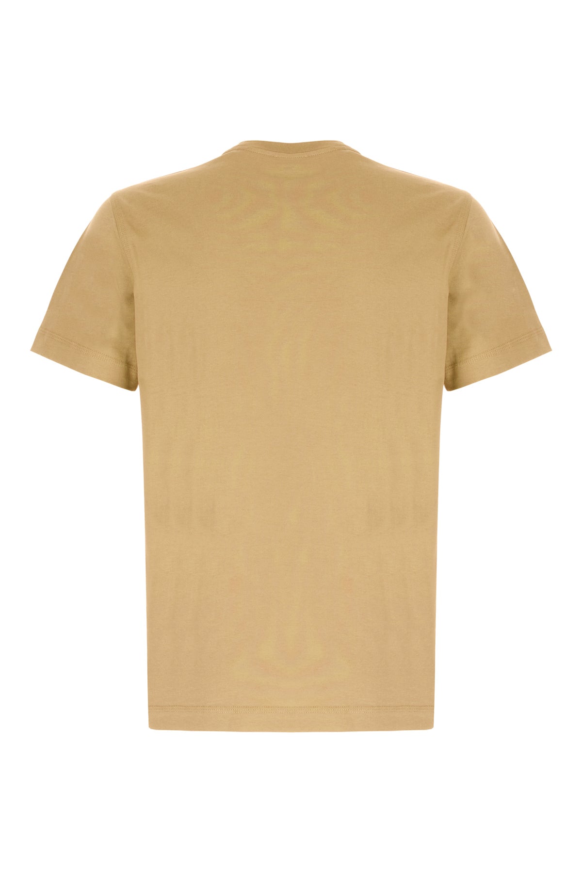 Burberry T-shirt in cotone beige, view 2