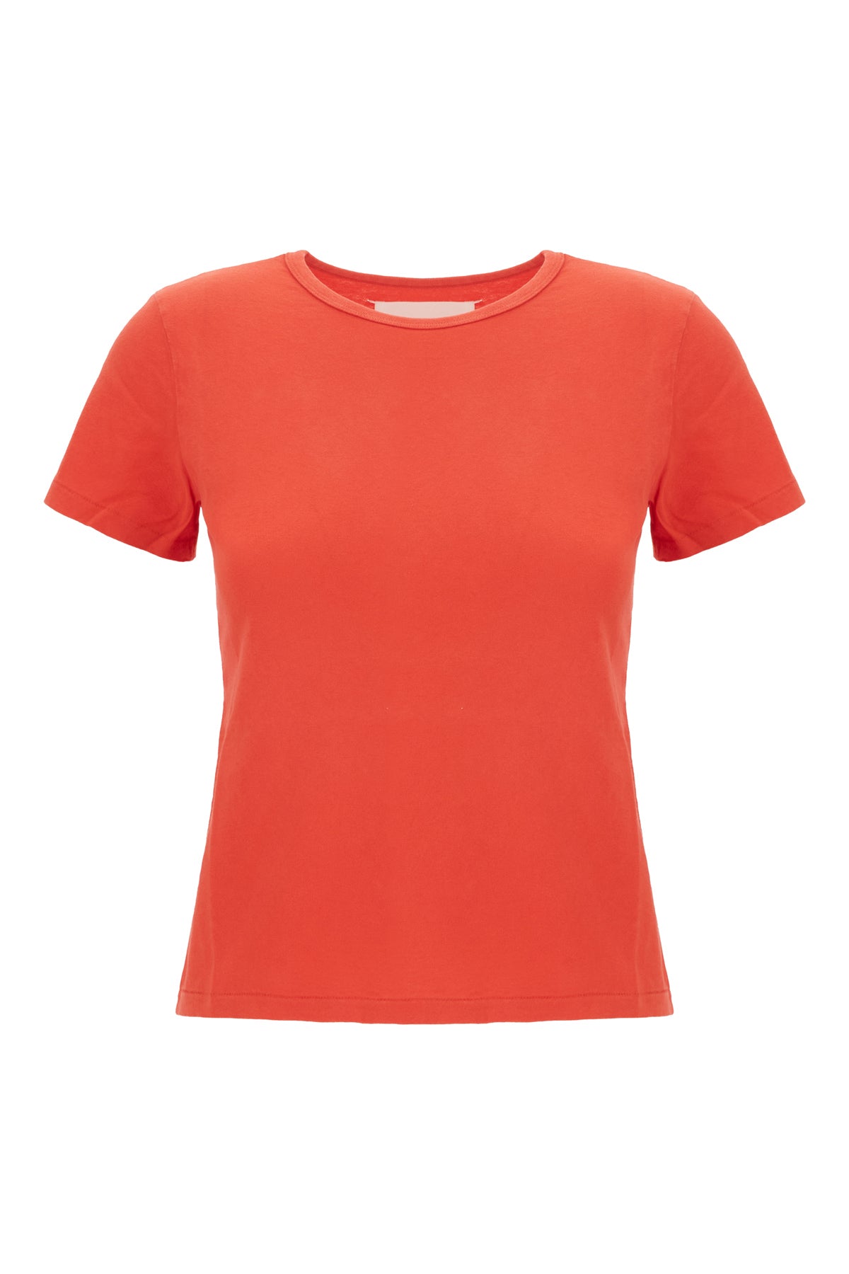 Maison Margiela T-shirt in cotone rosso