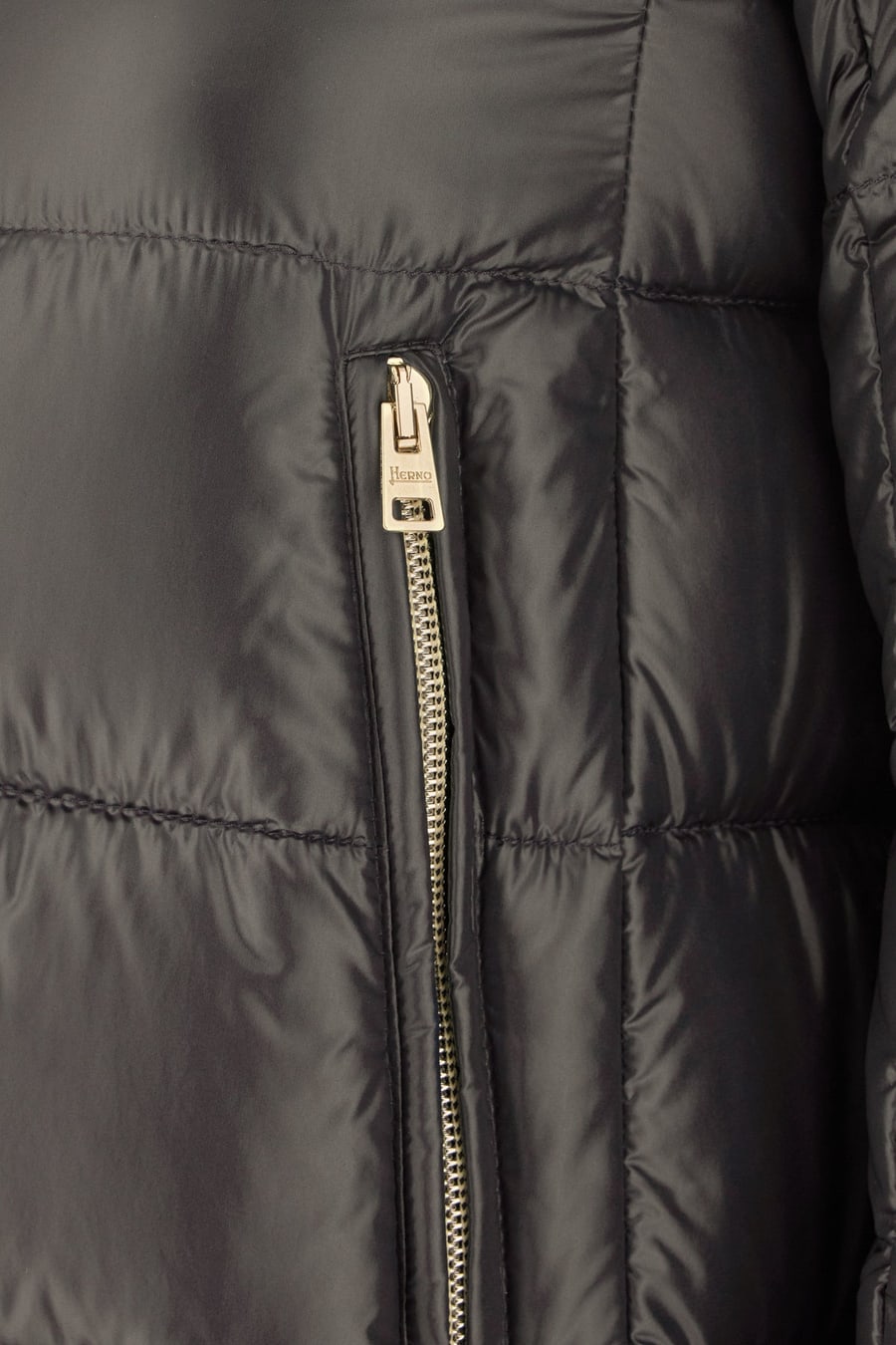 Herno Piumino in nylon ardesia, view 3
