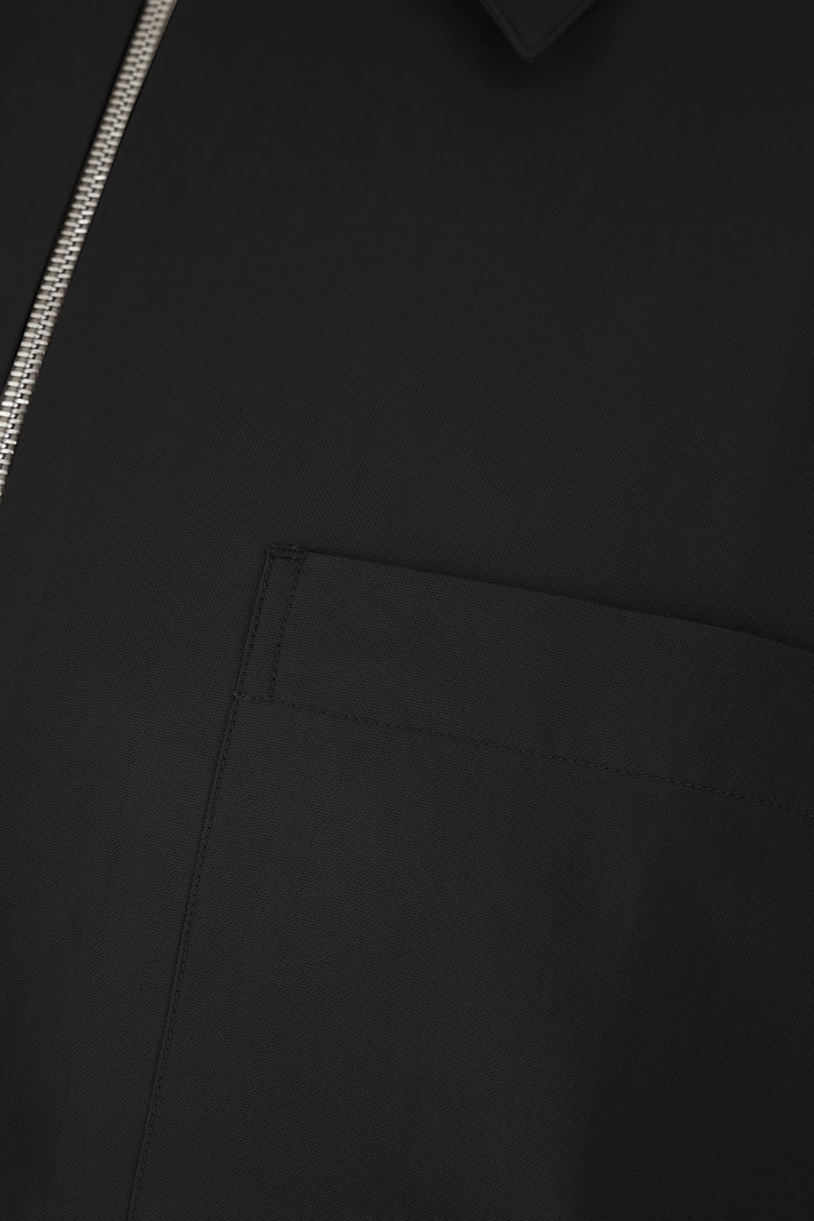 Givenchy Camicia in poliestere nero, view 3