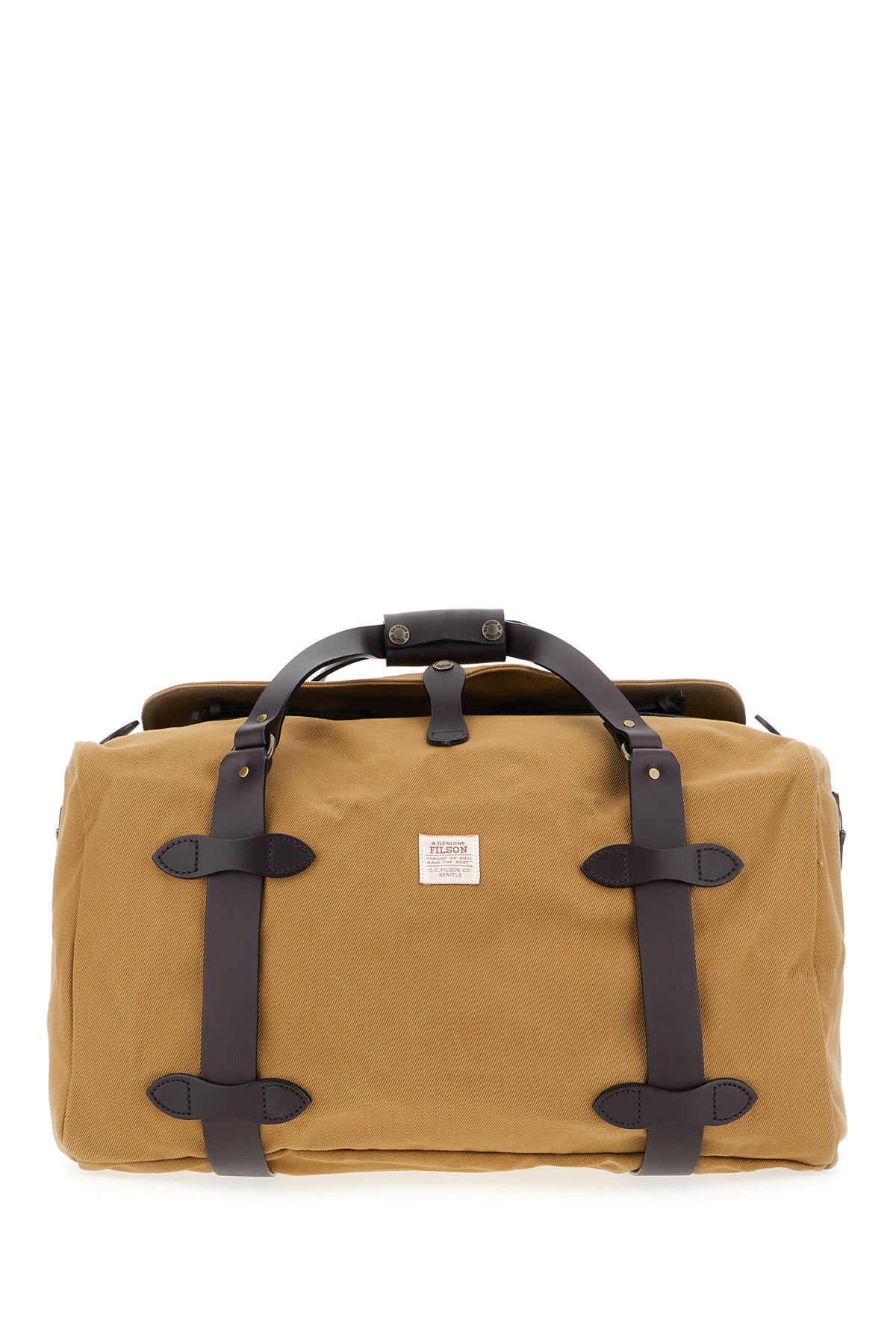 FILSON Borsa da viaggio in tela senape