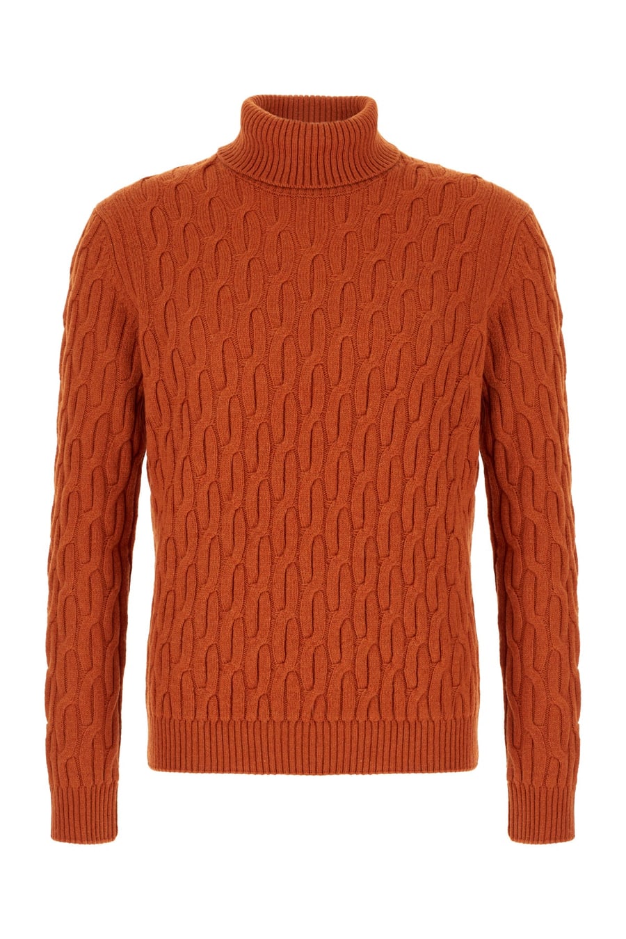 ZANONE Maglione in lana arancione