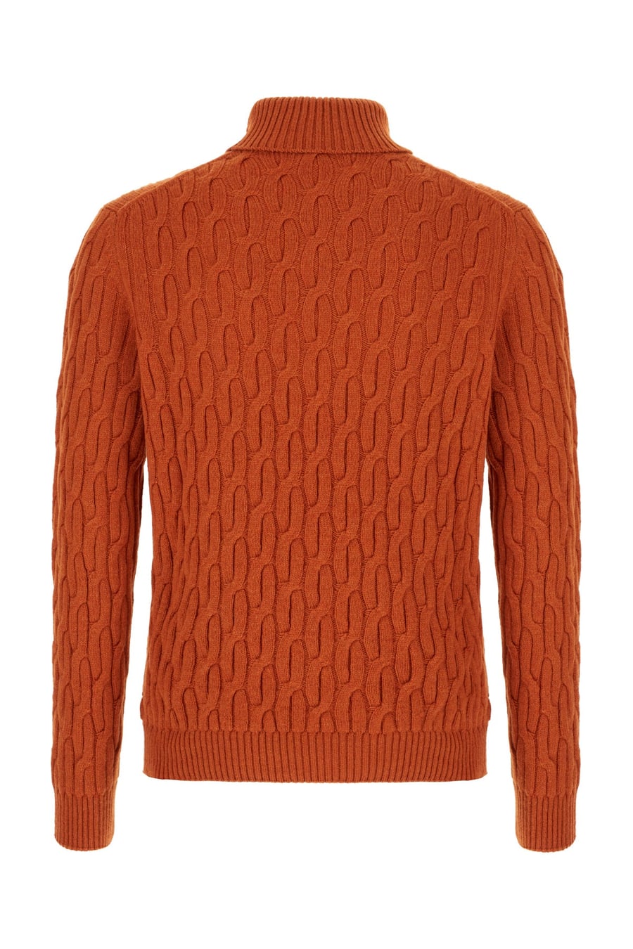 ZANONE Maglione in lana arancione, view 2