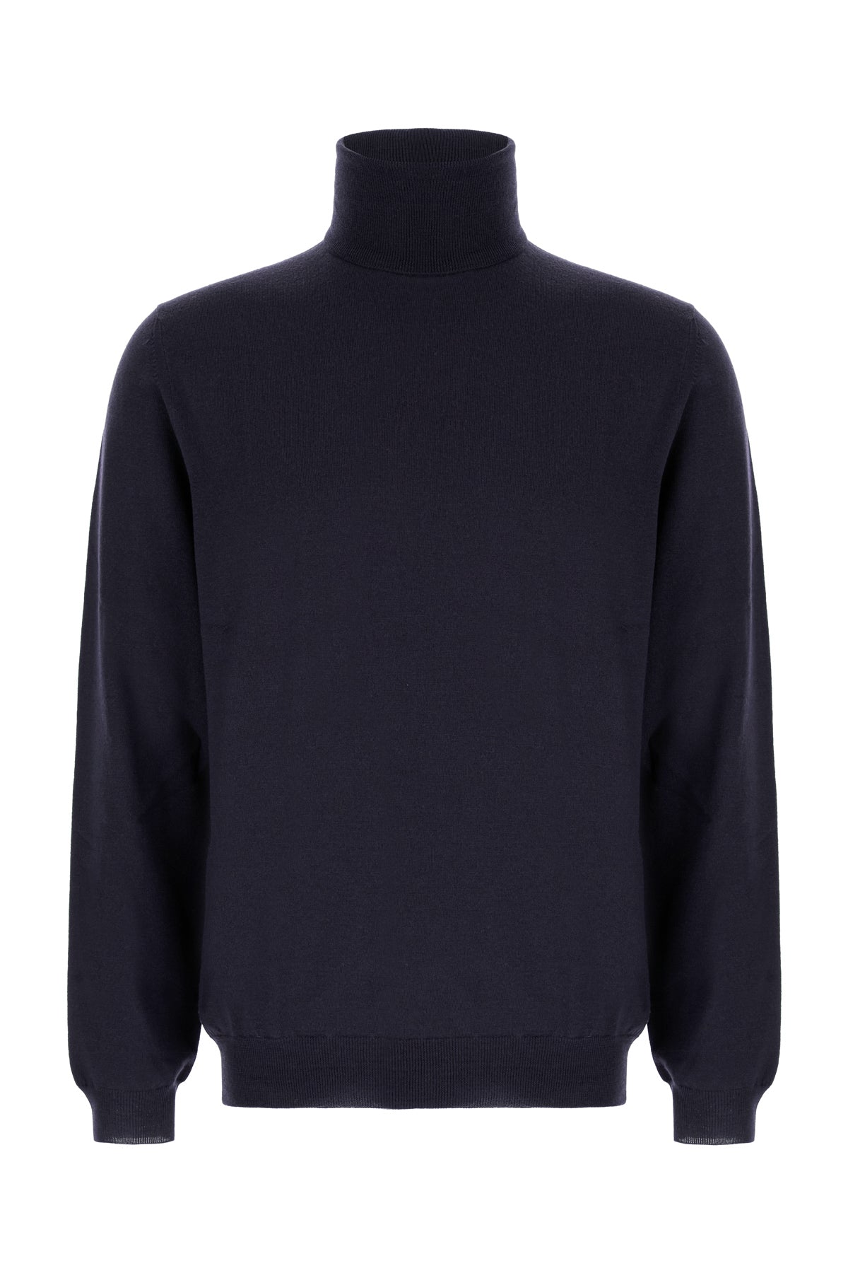 ZANONE Maglione in misto lana blu notte