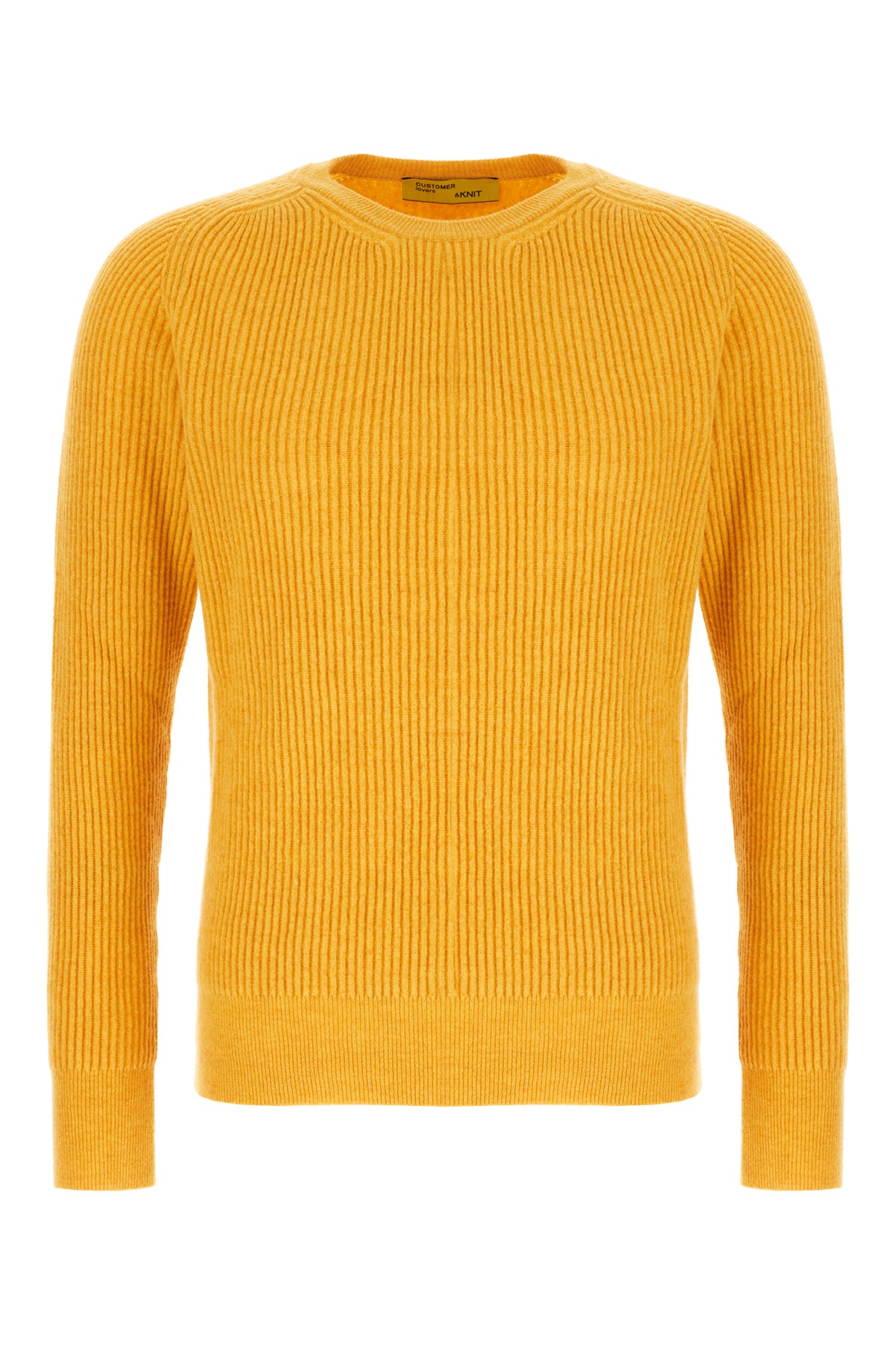 CUSTOMER LOVERS Maglione in lana ocra
