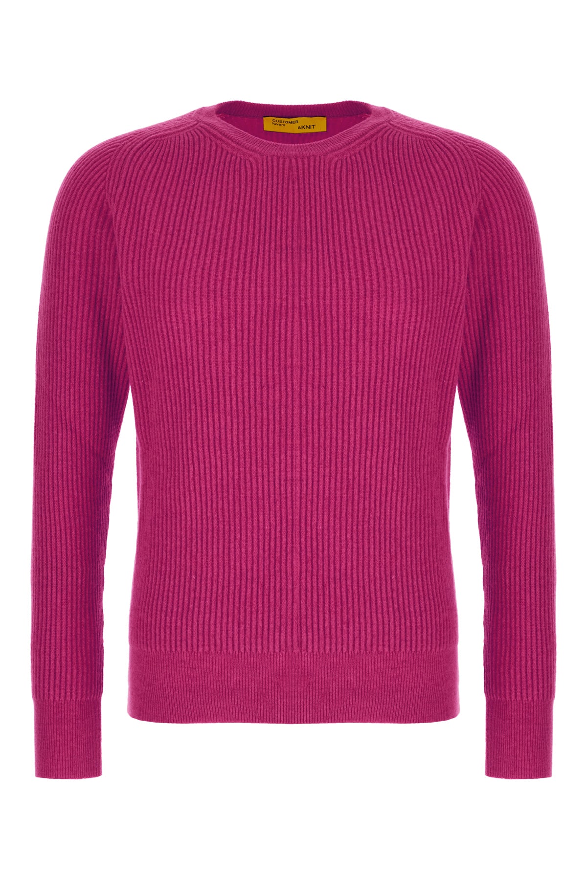 CUSTOMER LOVERS Maglione in lana fucsia
