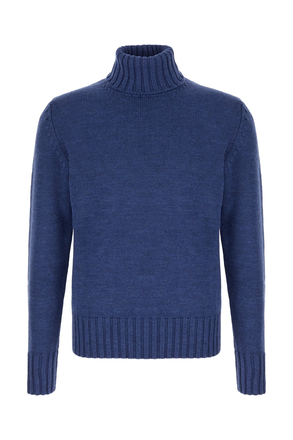 CUSTOMER LOVERS Maglione in lana blu navy
