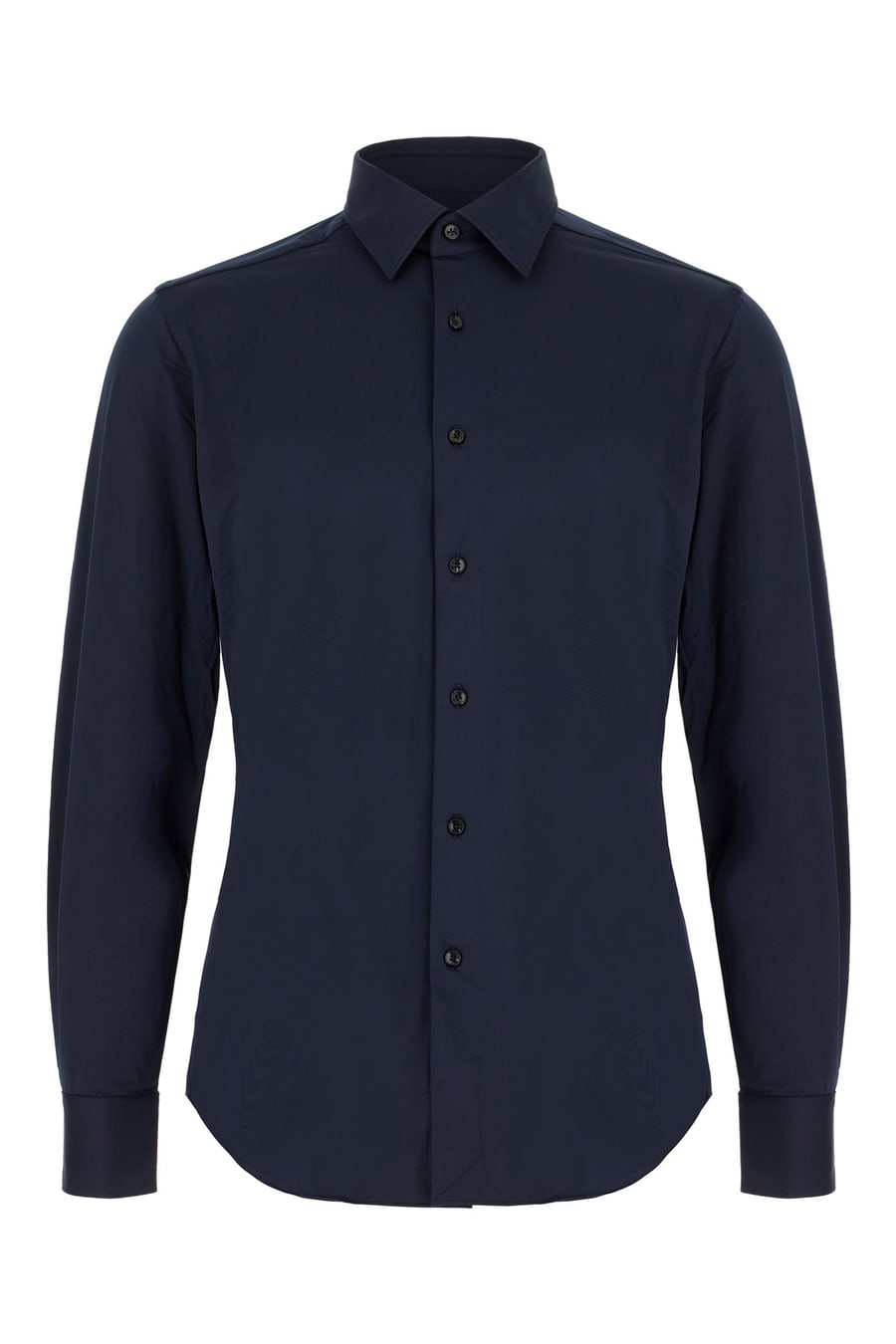 XACUS Camicia in nylon stretch blu navy