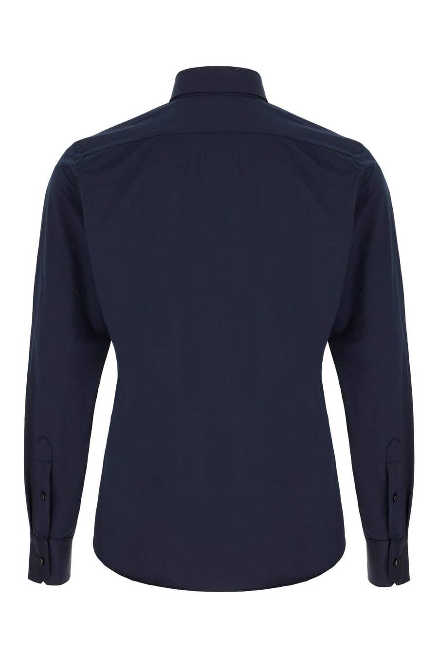 XACUS Camicia in nylon stretch blu navy, view 2
