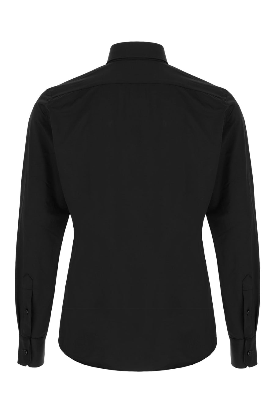 XACUS Camicia in nylon stretch nero, view 2