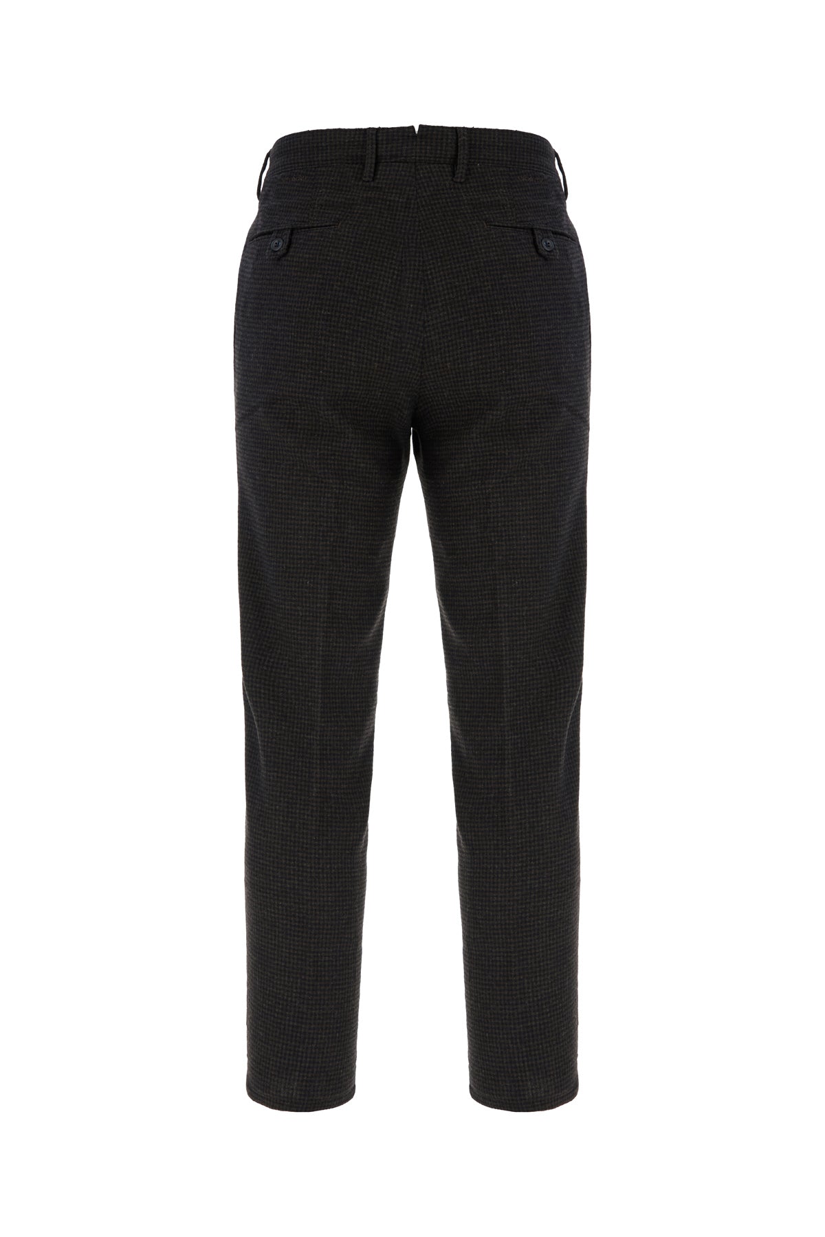INCOTEX Pantalone in misto lana stretch ricamata, view 2
