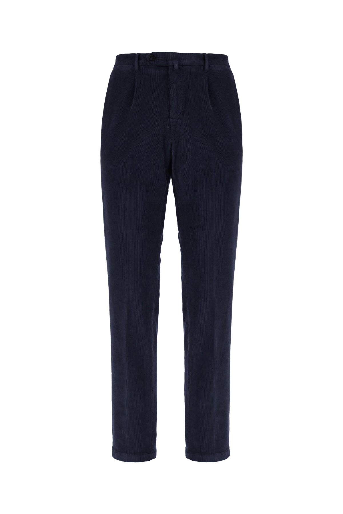 BRIGLIA Pantalone in cotone stretch blu notte