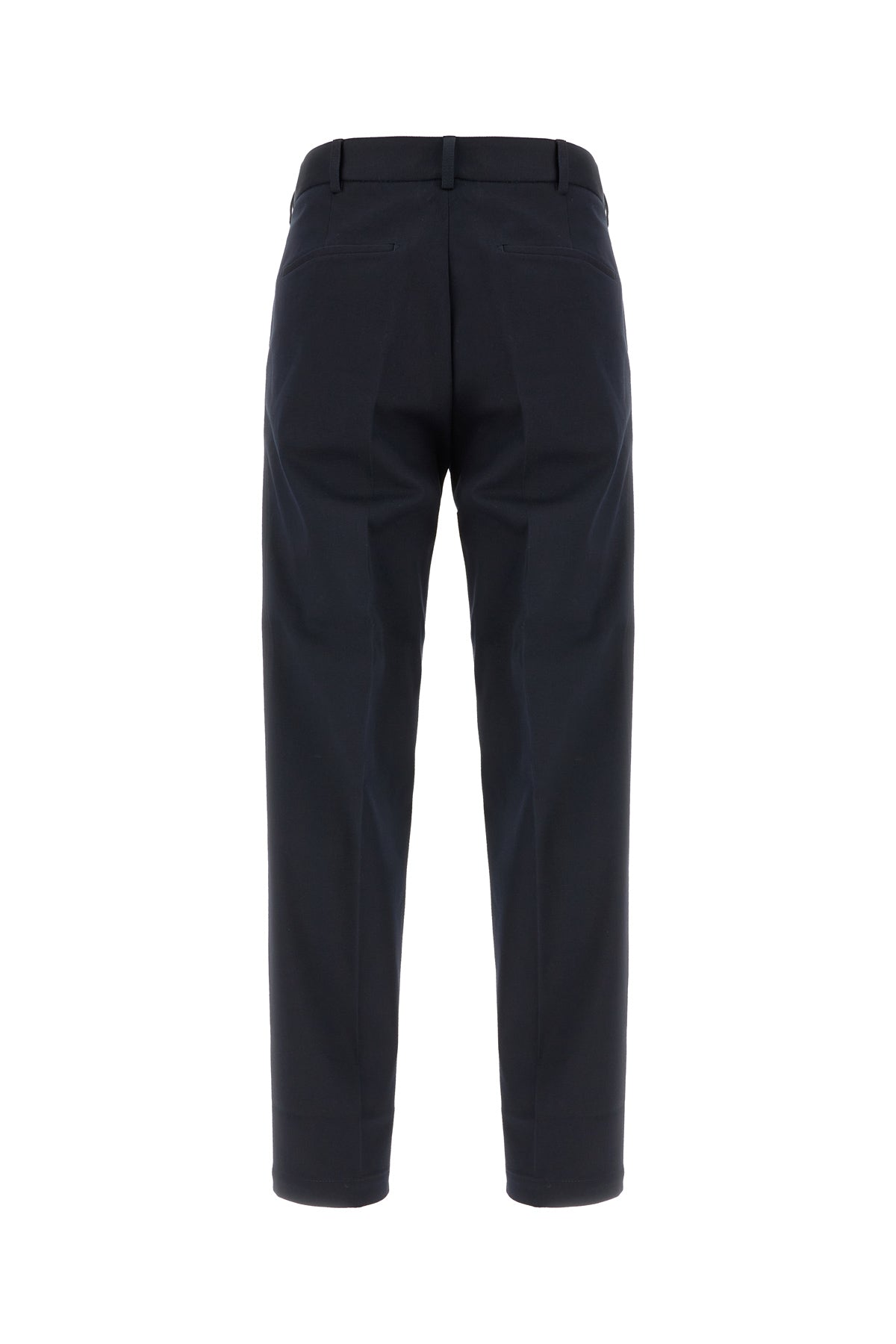 CELLAR DOOR Pantalone in cotone blu notte, view 2