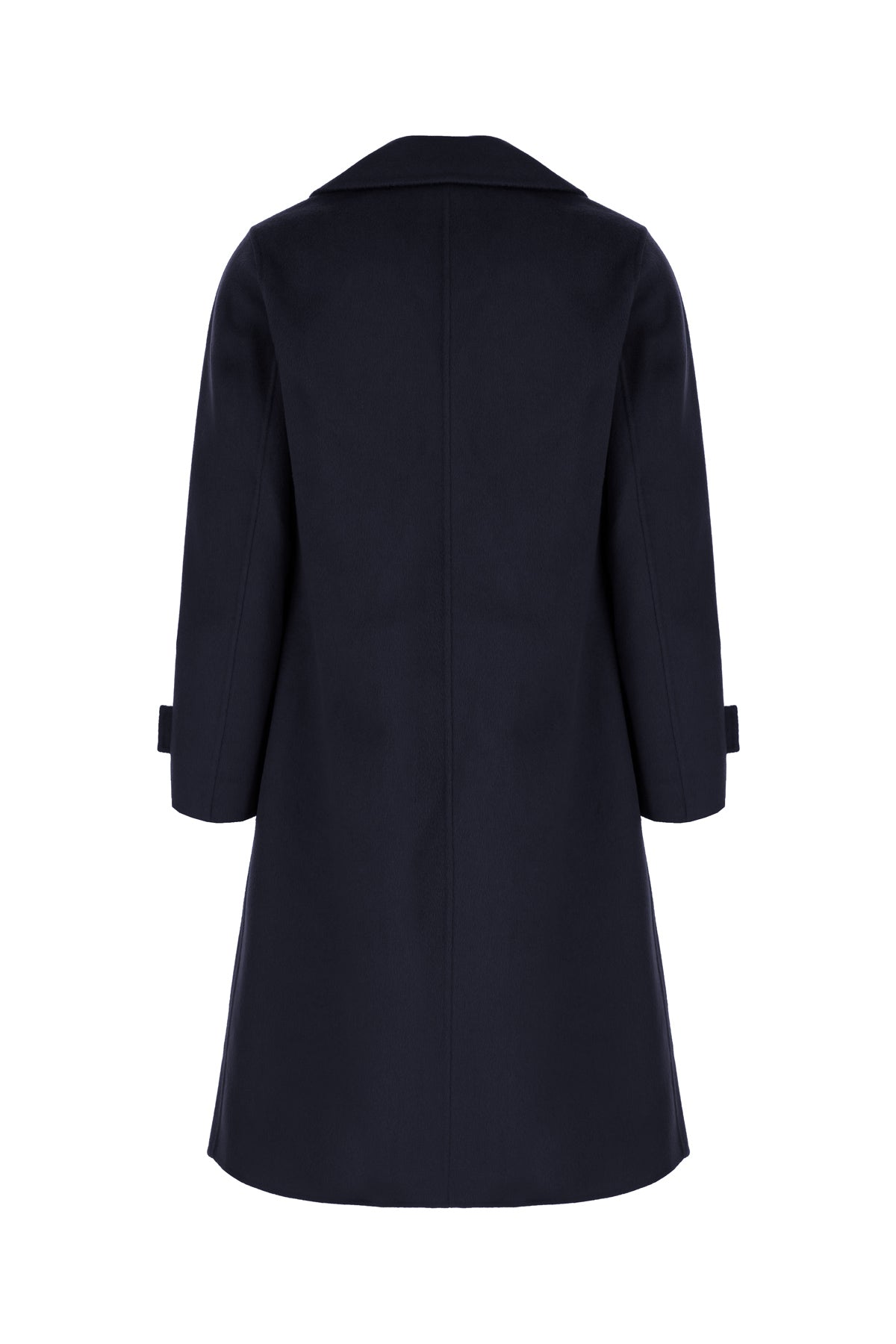 THE DYNAMIS STUDIO Cappotto in lana blu notte, view 2
