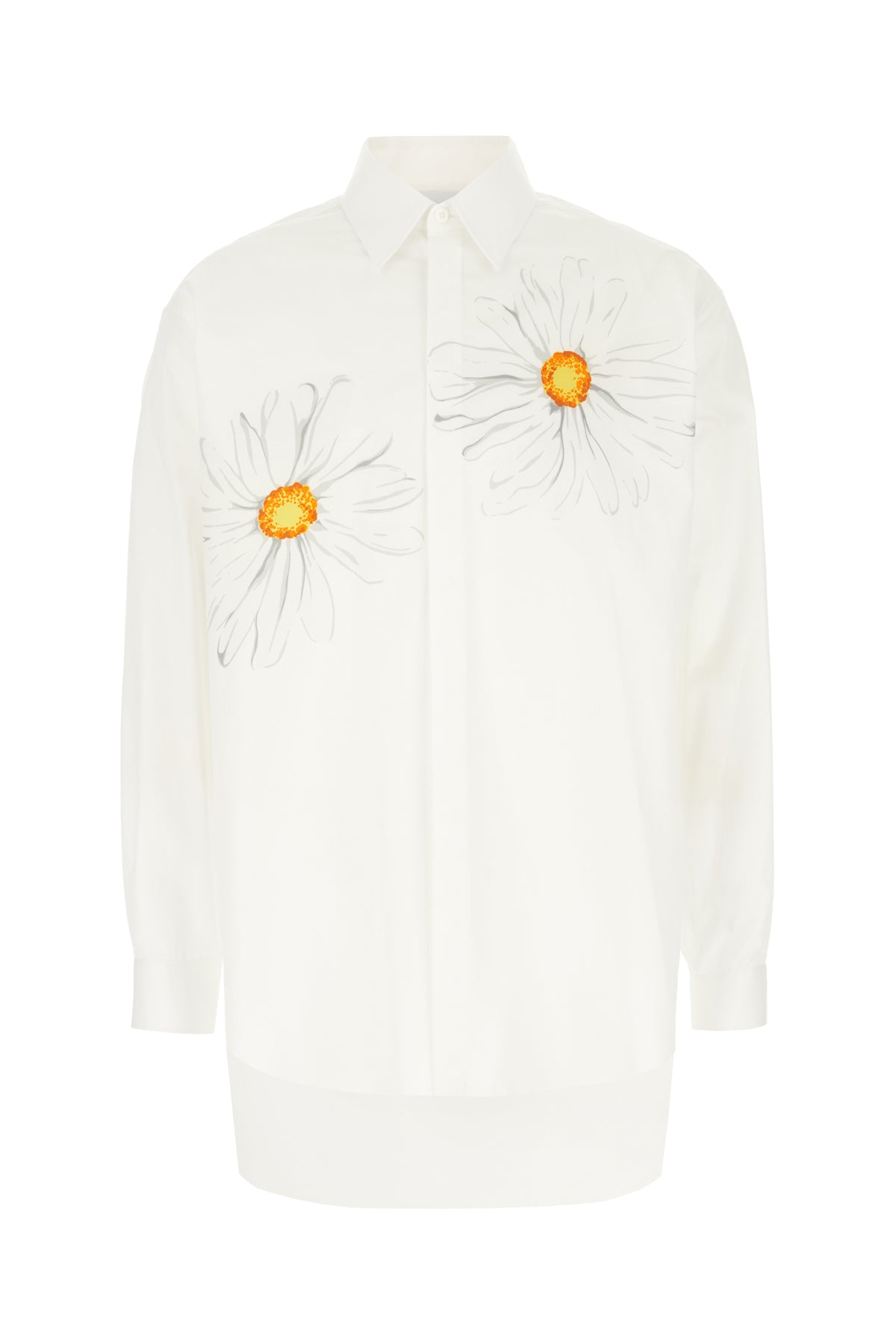Moschino Camicia in popeline bianco