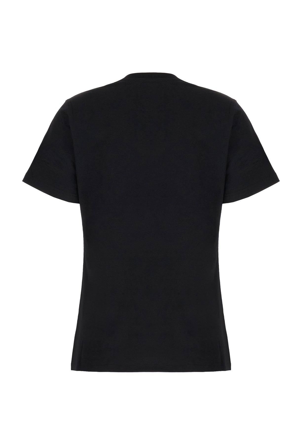 Moschino T-shirt in cotone nero, view 2