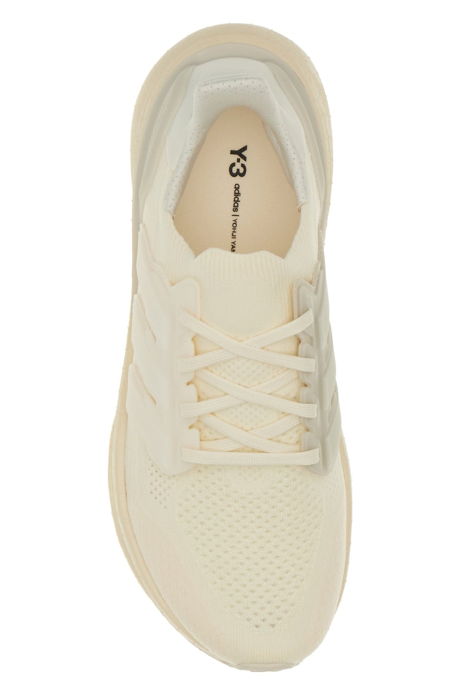 Y3 ADIDAS Sneakers Ultraboost 5 in tessuto avorio, view 4
