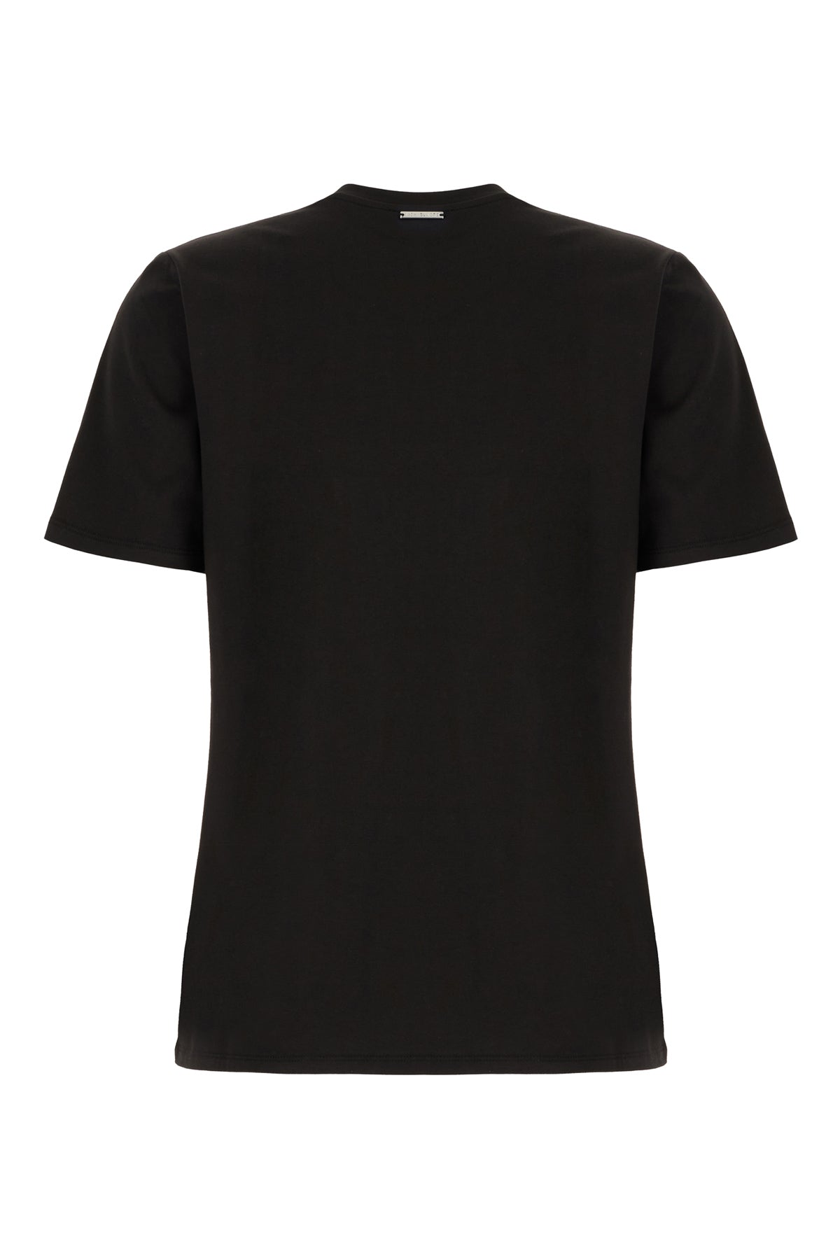 MICHAEL KORS T-shirt in cotone nero, view 2