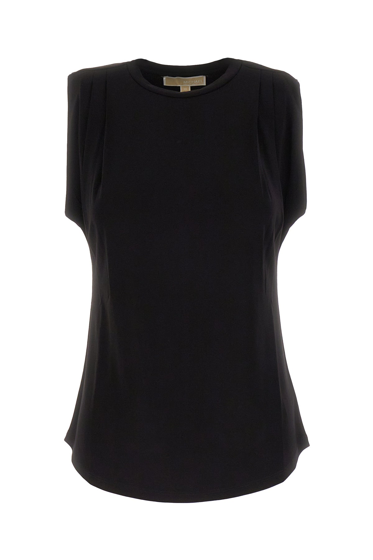 MICHAEL KORS T-shirt in viscosa stretch nera