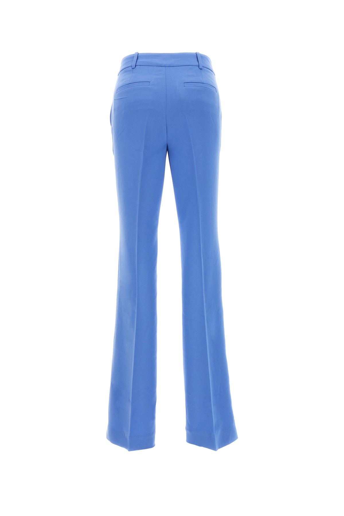 MICHAEL KORS Pantalone in misto triacetato azzurro ceruleo, view 2