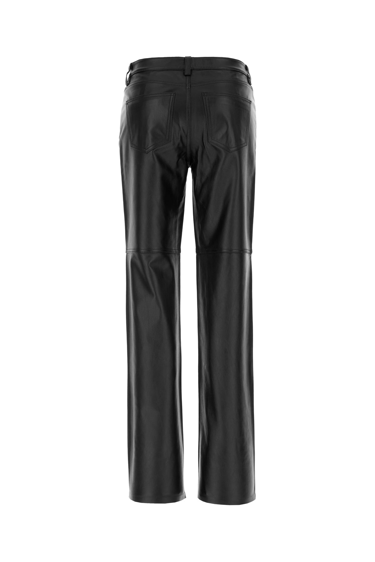 MICHAEL KORS Pantalone in nappa nera, view 2