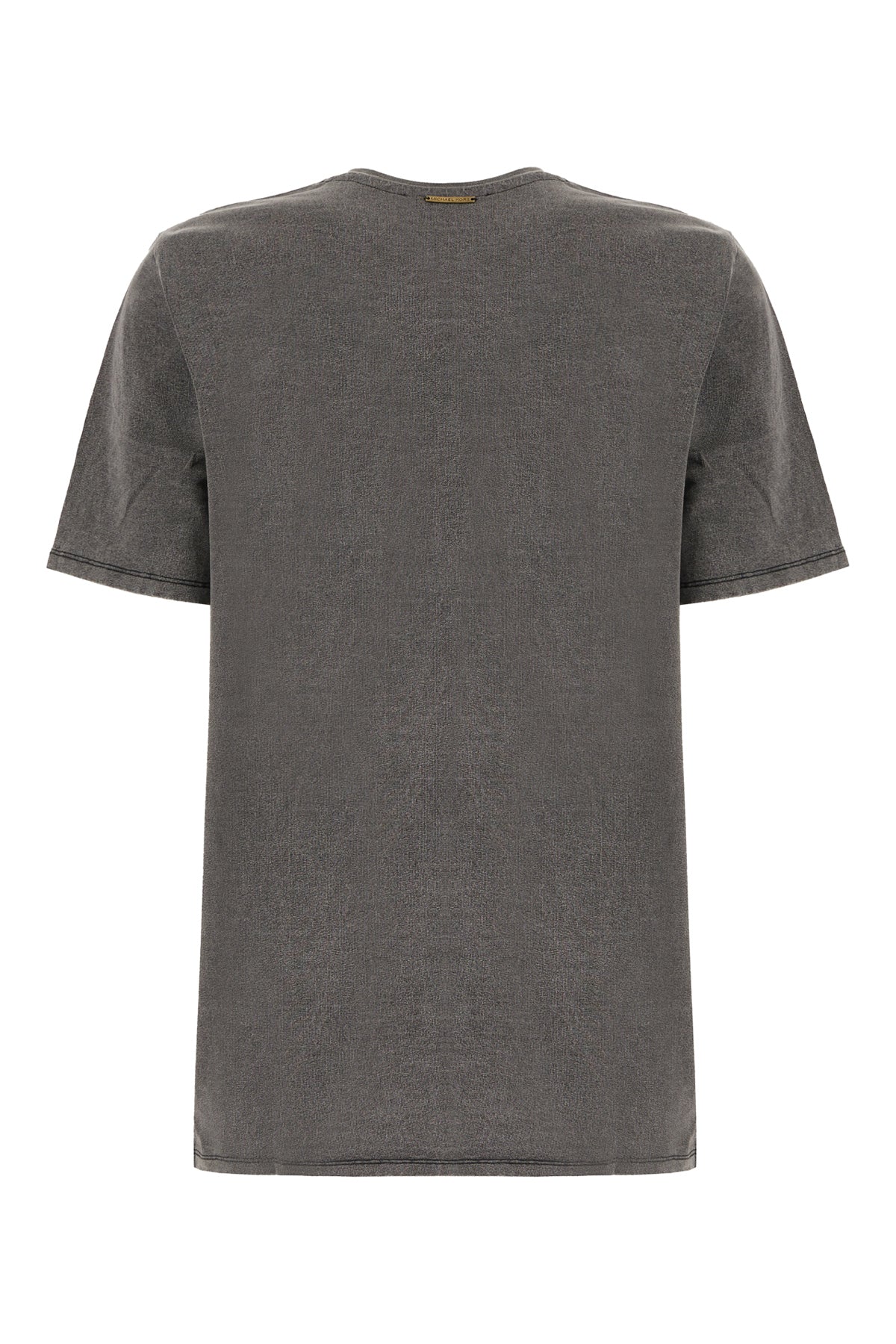 MICHAEL KORS T-shirt in cotone grigio, view 2