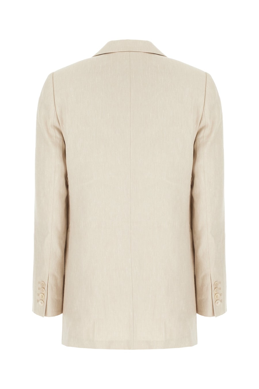 MICHAEL KORS Giacca in misto cotone sabbia, view 2