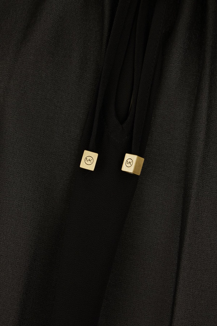 MICHAEL KORS Blusa in poliestere nero, view 3