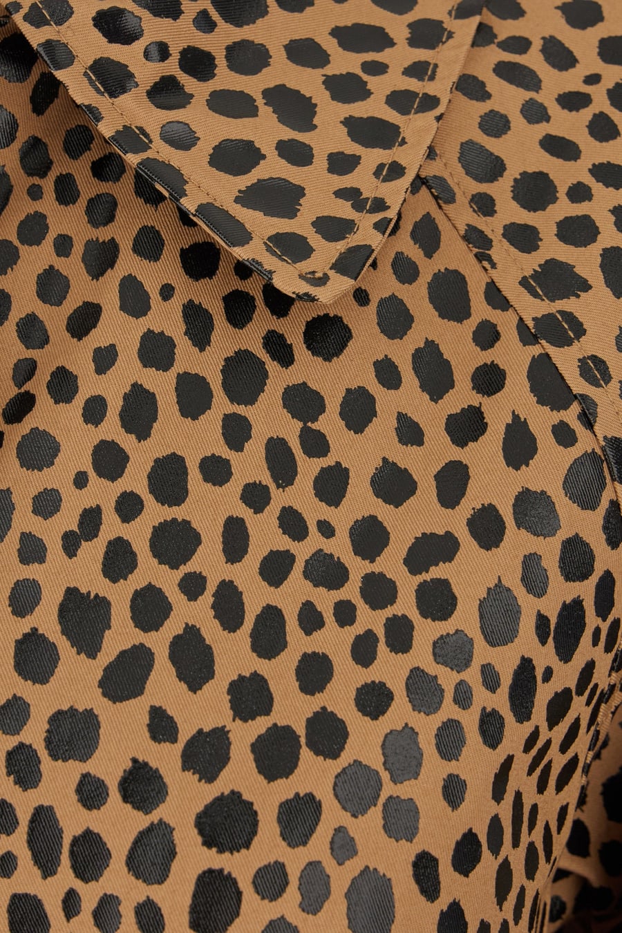 MICHAEL KORS Trench in cotone stampato, view 3