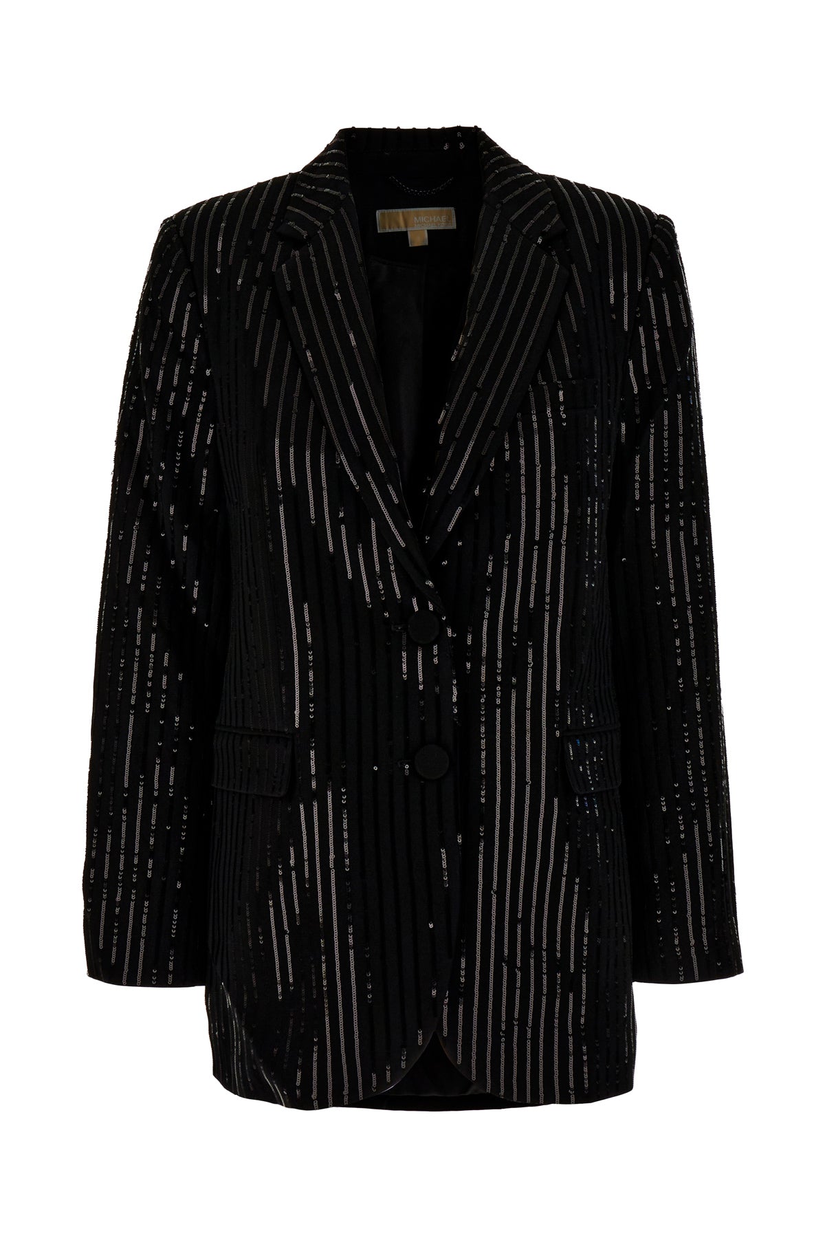 MICHAEL KORS Giacca in misto triacetato nero