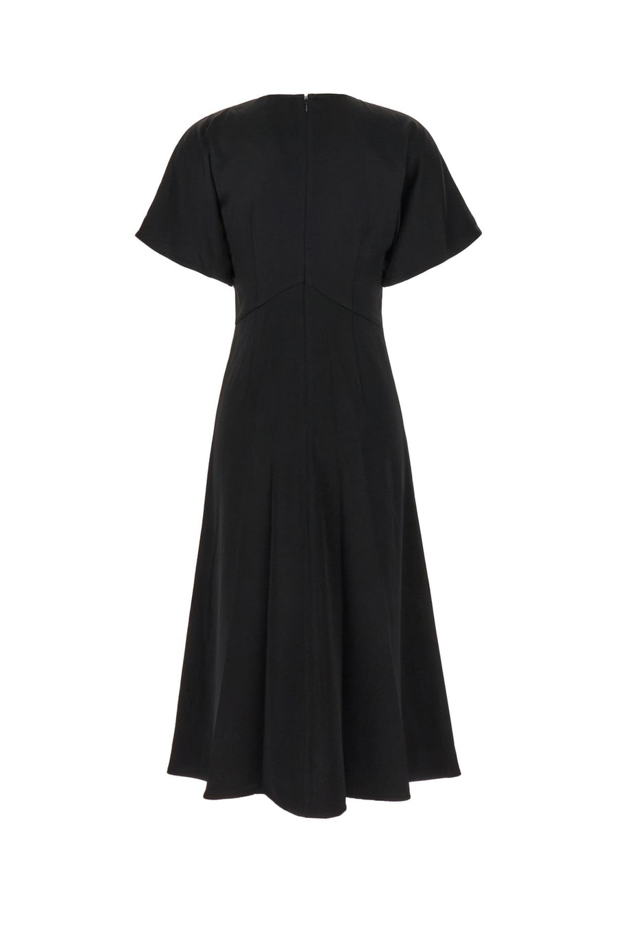MICHAEL KORS Abito in misto triacetato nero, view 2