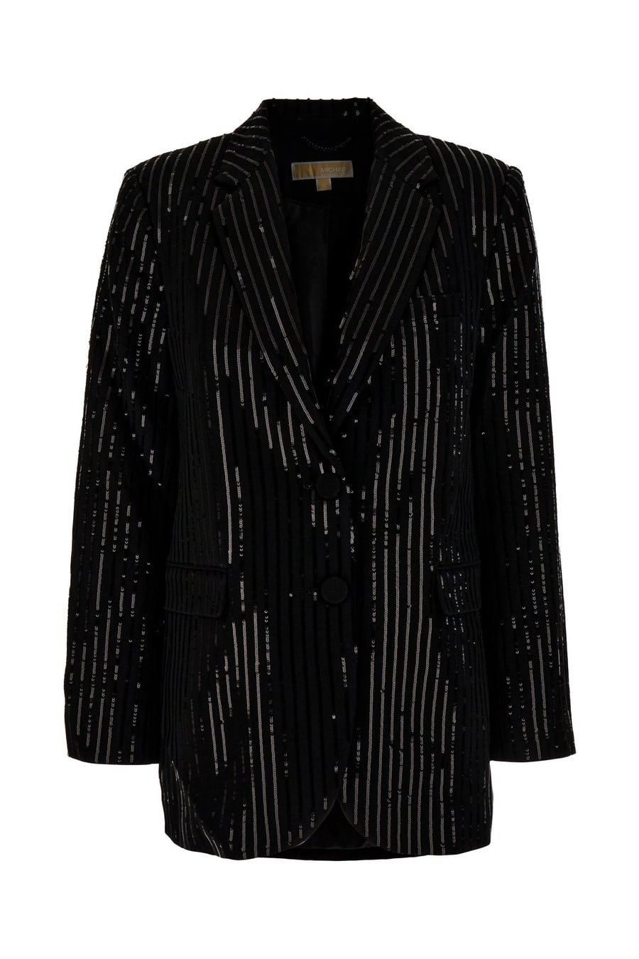 MICHAEL KORS Giacca in misto triacetato nero