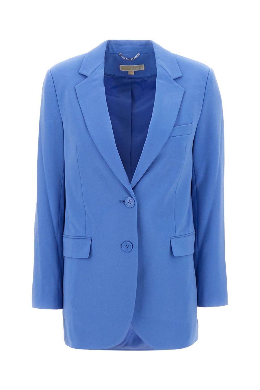 MICHAEL KORS Giacca in misto triacetato ceruleo