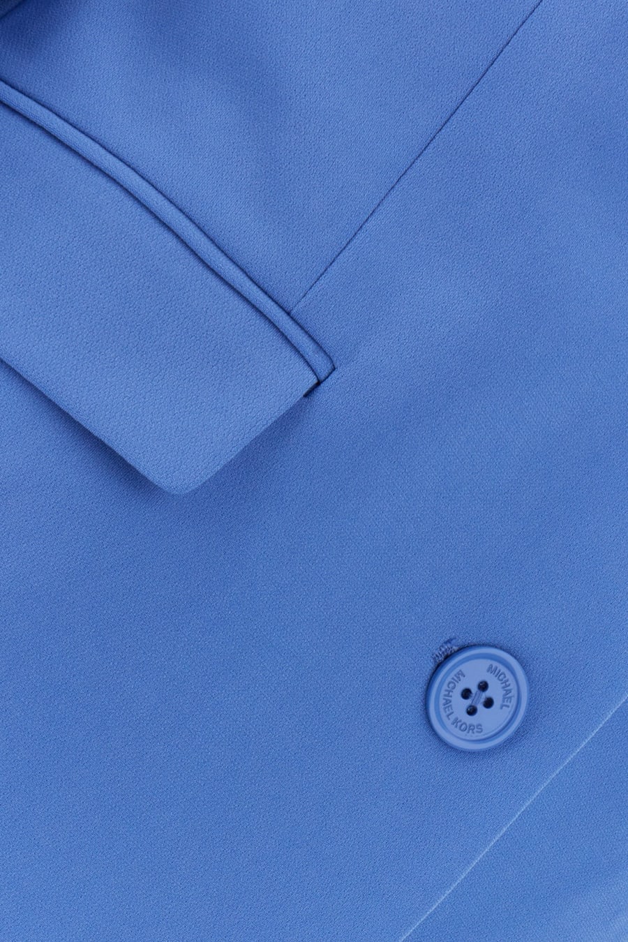 MICHAEL KORS Giacca in misto triacetato ceruleo, view 3