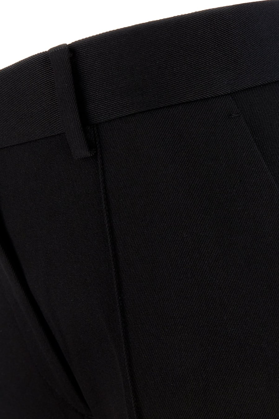 LANVIN Pantalone in lana nera, view 3