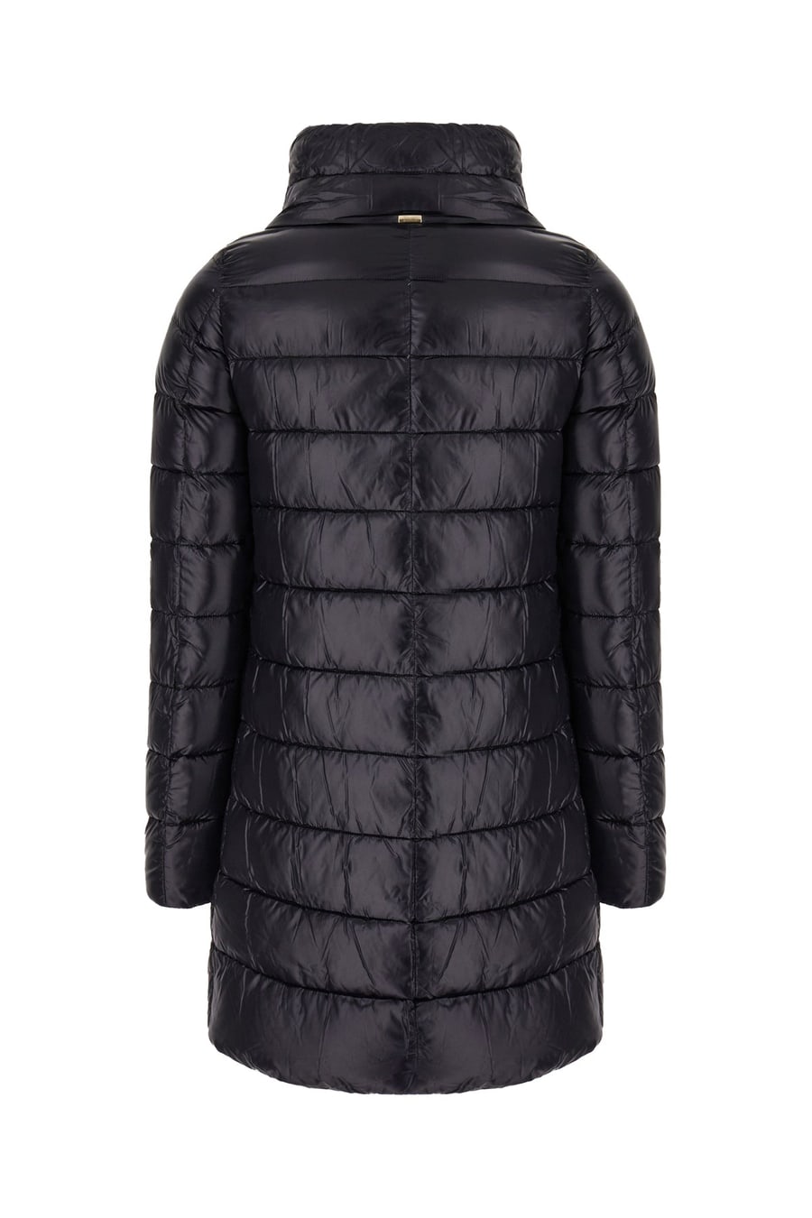 Herno Piumino Amelia in nylon nero, view 2