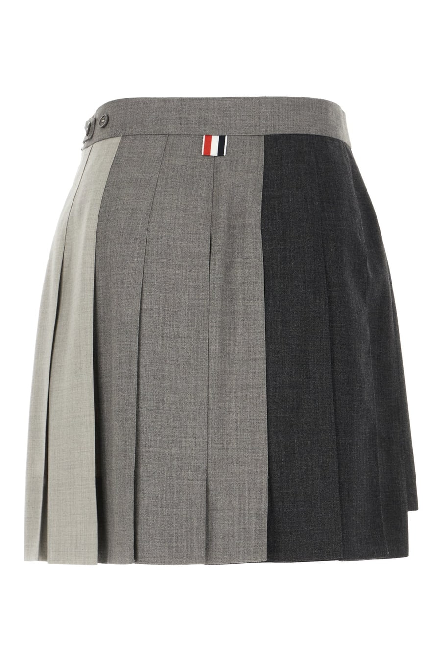 Thom Browne Gonna in lana multicolor, view 2