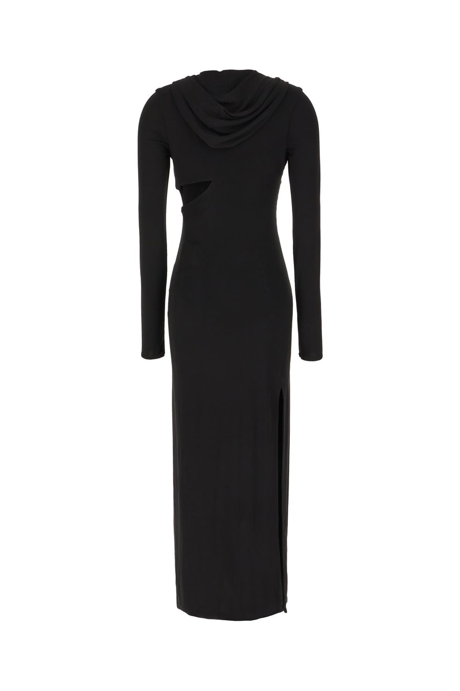 Versace Abito in viscosa stretch nera, view 2