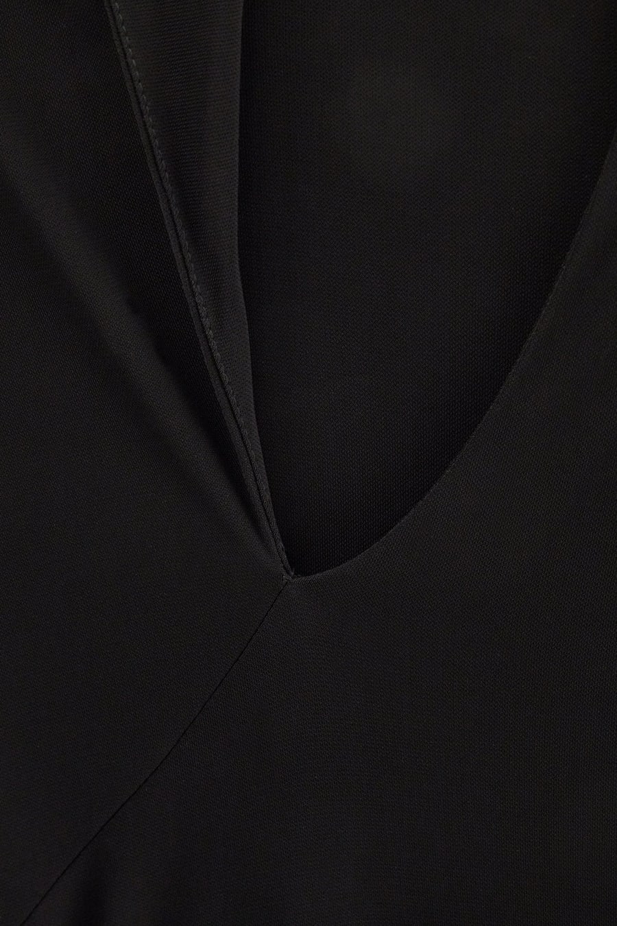 Versace Abito in viscosa stretch nera, view 3